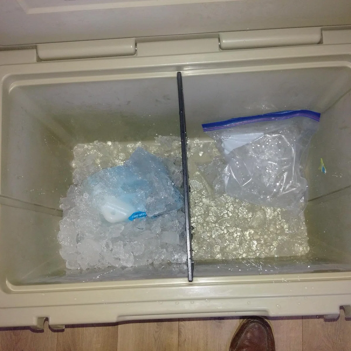 Eiskalt über Tage