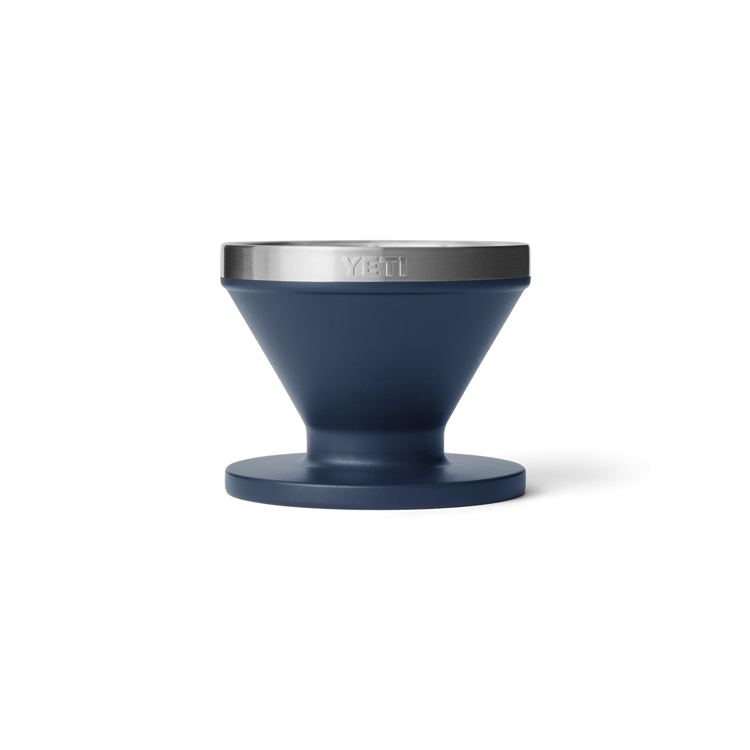 YETI Pour Over Kaffeeaufbereiter für Rambler – aus Edelstahl, passend für V60-Filter, Marineblau