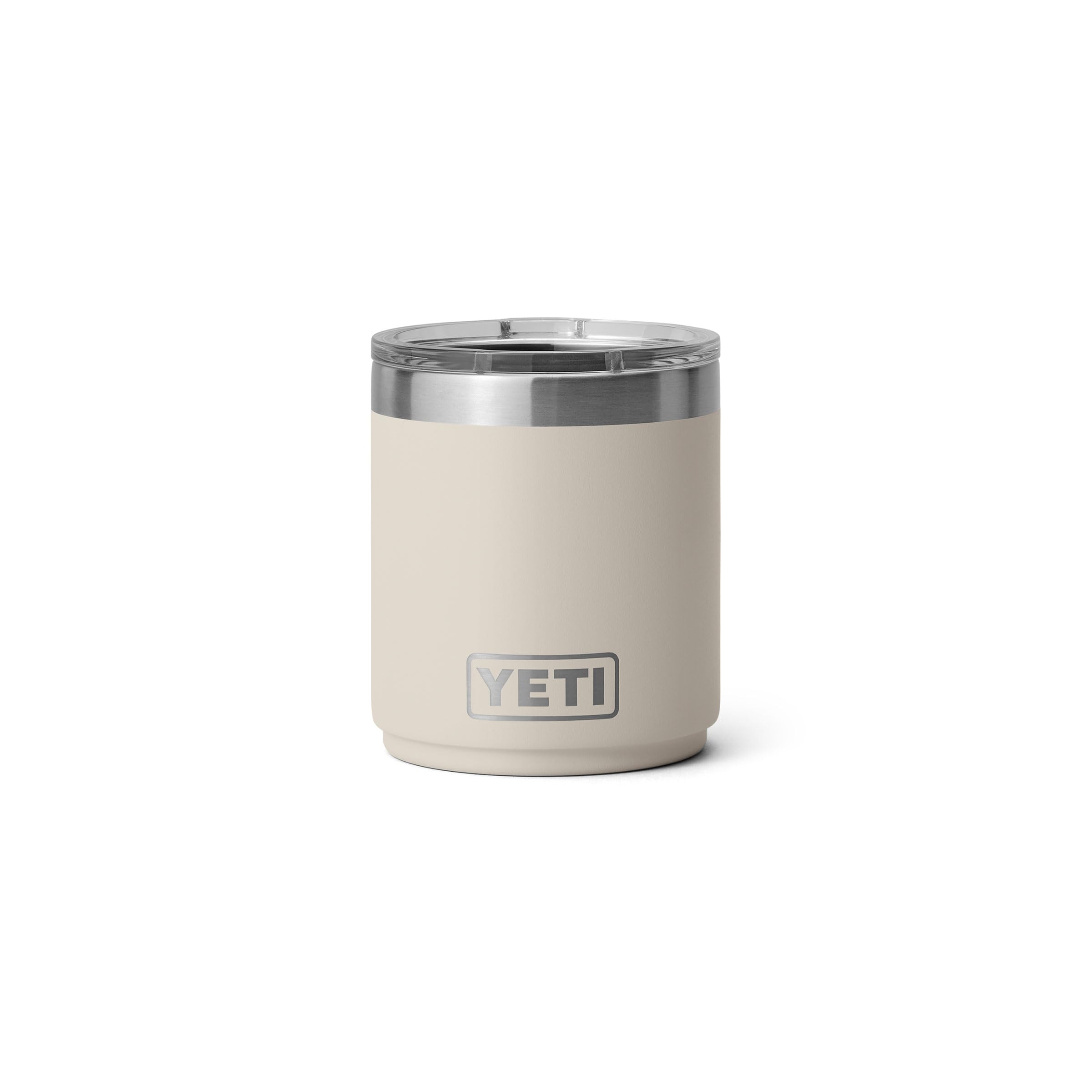 YETI Rambler 10 oz Keramikbeschichteter Lowball 2.0, Vakuumisoliert mit MagSlider Deckel, Sea Stone