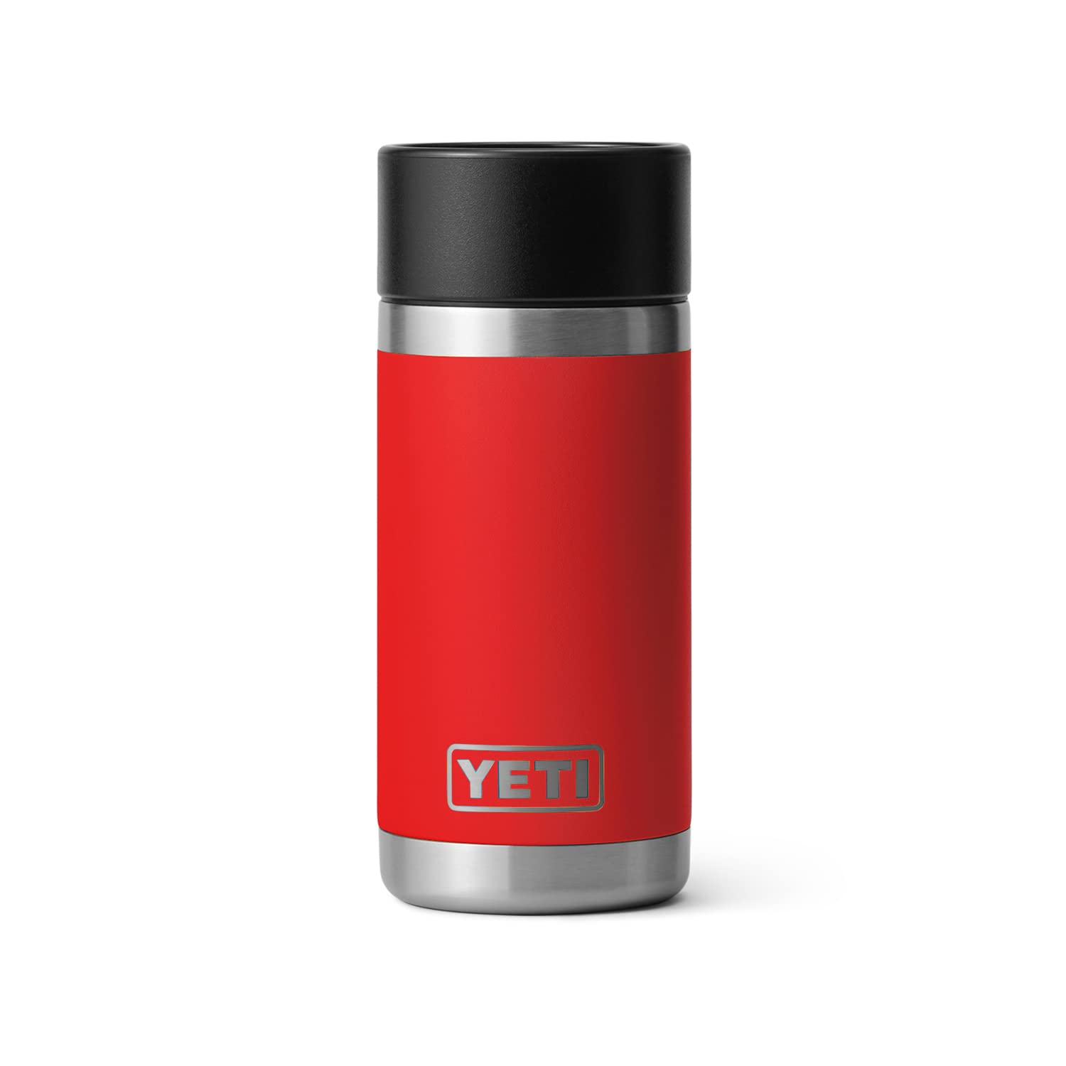 YETI Rambler Flasche 12 oz – Edelstahl, vakuumisoliert mit Hot Shot Cap
