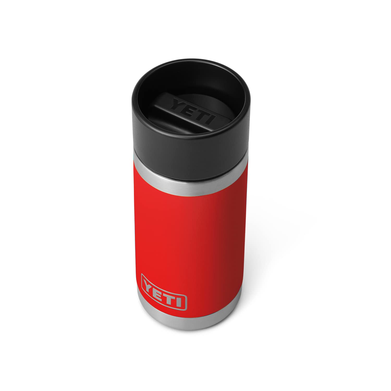 YETI Rambler Flasche 12 oz – Edelstahl, vakuumisoliert mit Hot Shot Cap