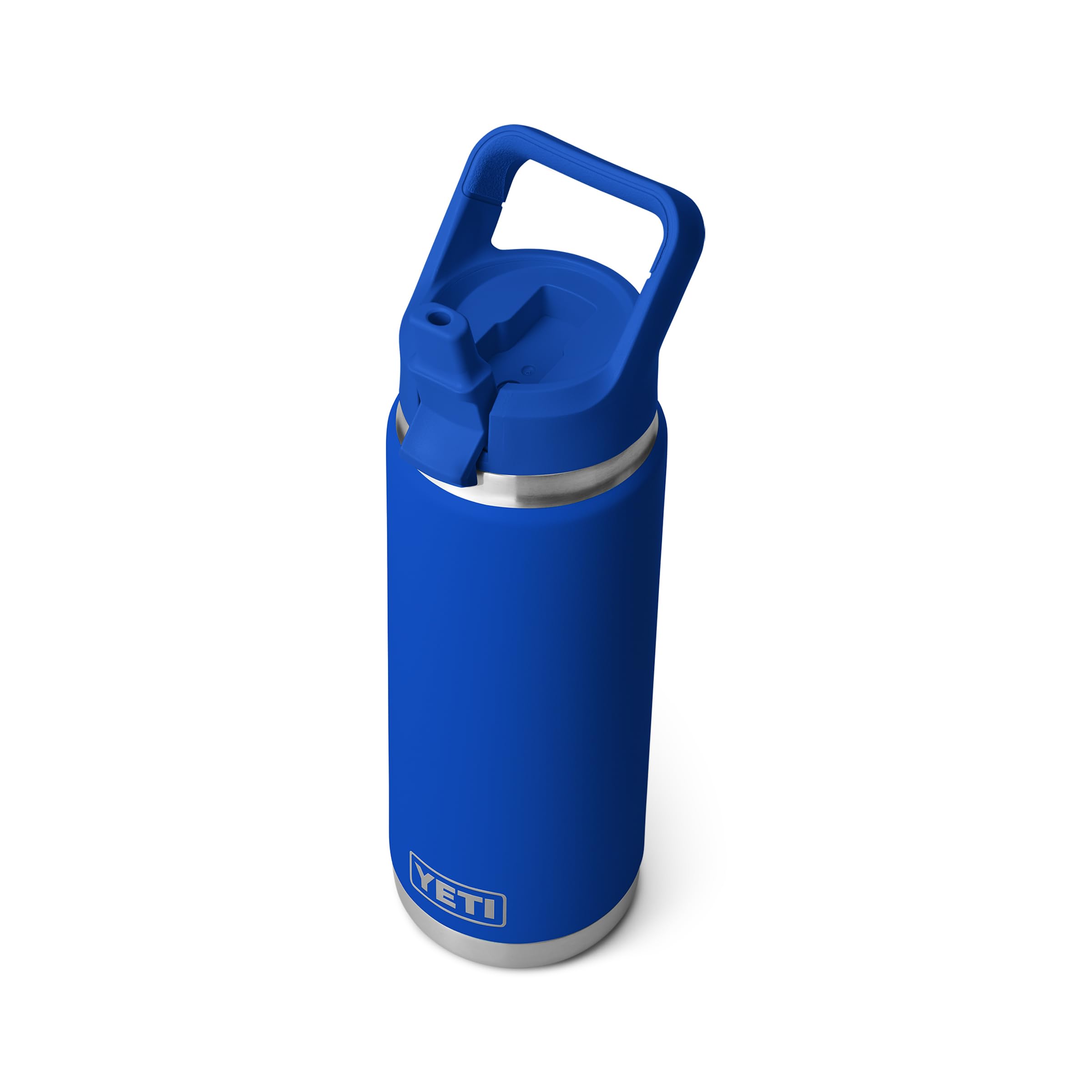 YETI Rambler 26 oz Flasche, vakuumisoliert, Edelstahl mit farblich passendem Strohhalmdeckel