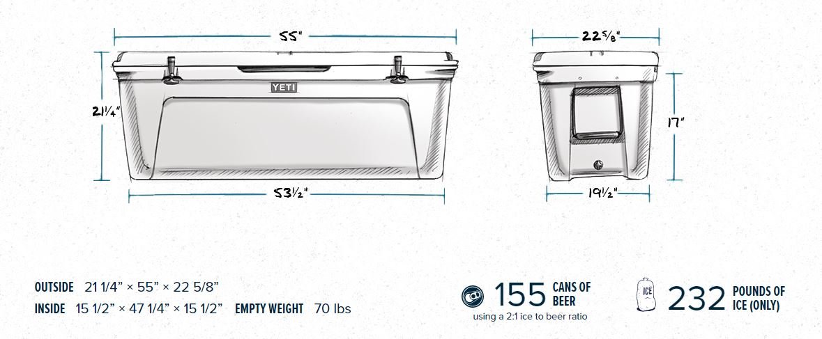 Tundra 250 Cooler, White