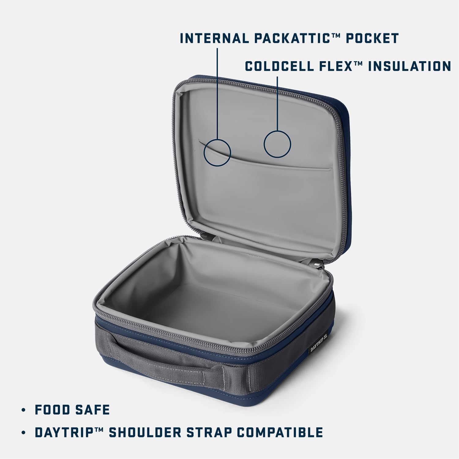 YETI Daytrip 3L Isolierte Soft Cooler Lunch Box – Rescue Red