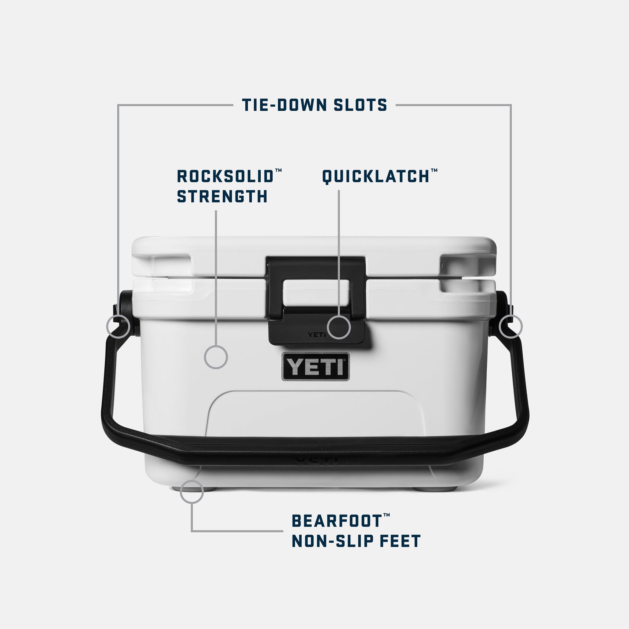 YETI Roadie 8 Hartkühler, tragbar – kompakt, isoliert, für 12 Dosen