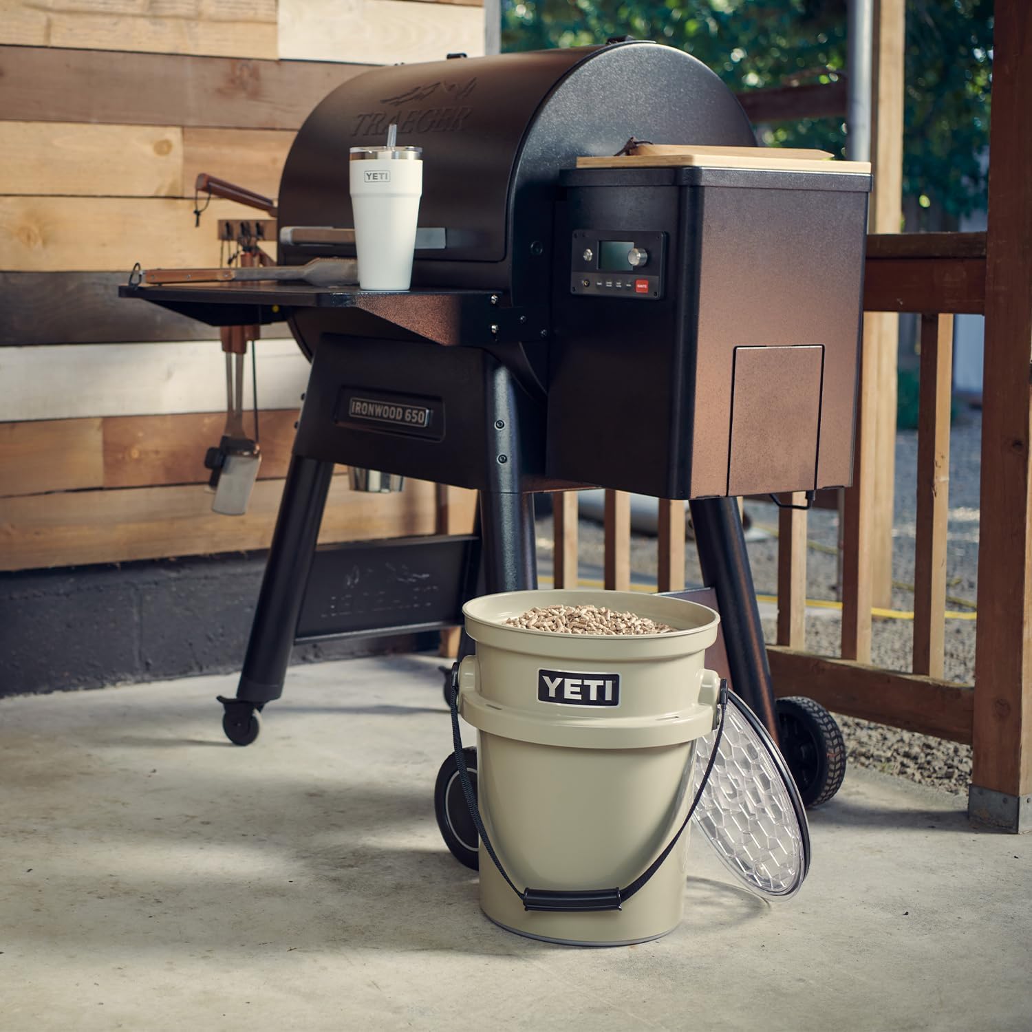 YETI LoadOut 5-Gallonen Bucket (19 l) – Schlagfest, Lebensmittelecht