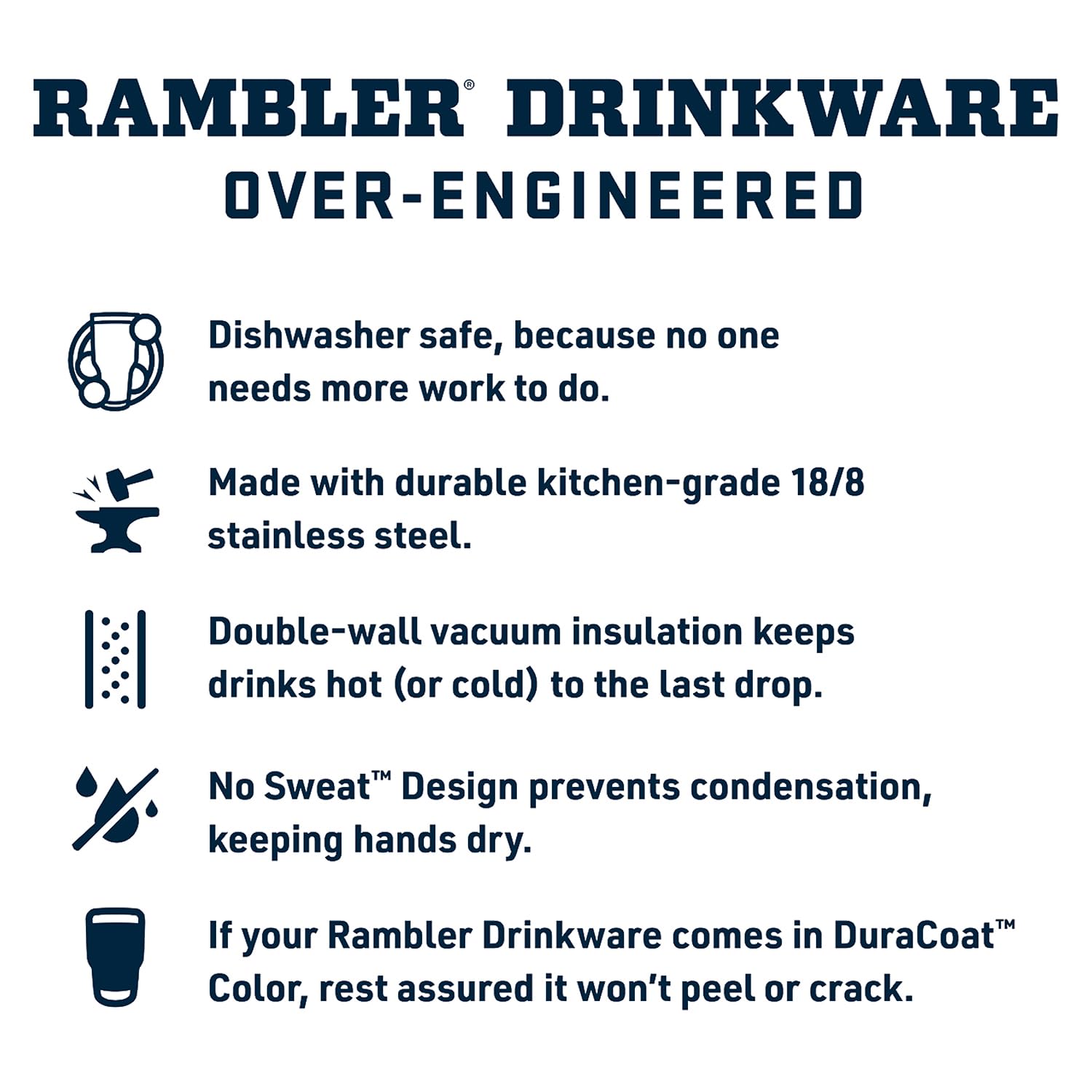 YETI Rambler Flasche 12 oz – Edelstahl, vakuumisoliert mit Hot Shot Cap