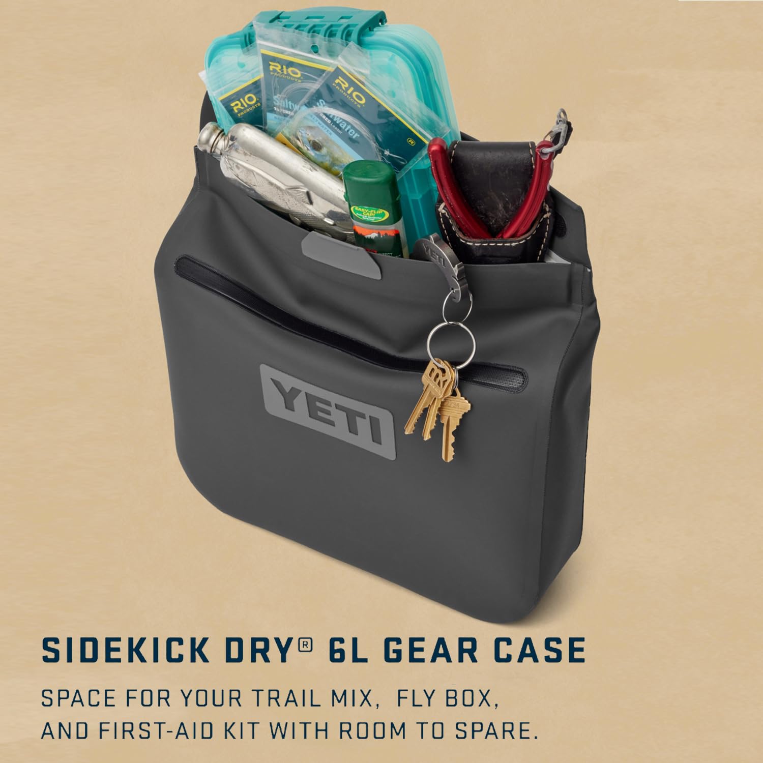YETI Sidekick Dry 6L wasserdichte Gear-Tasche – Navy