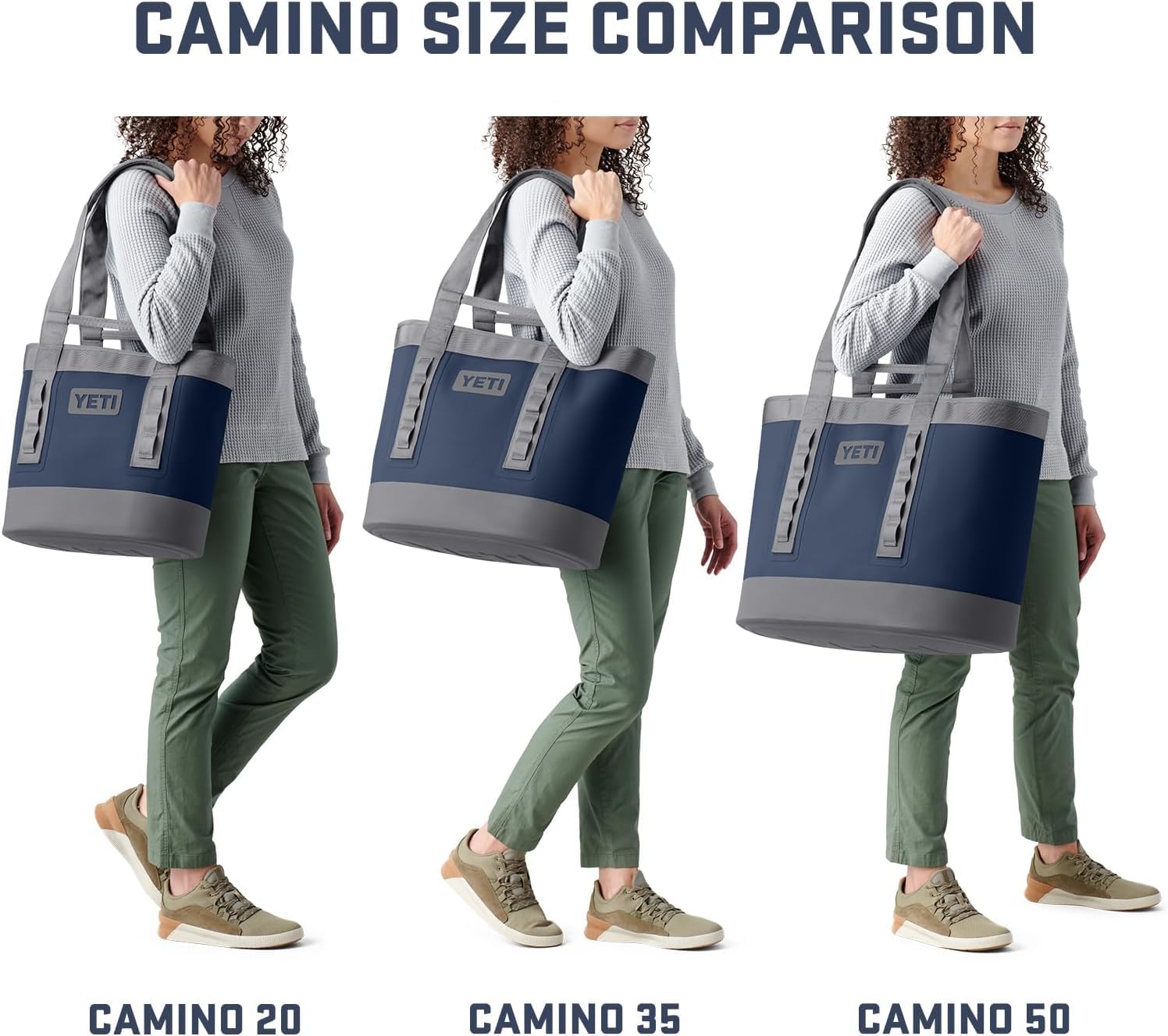 YETI Camino 50 Tote mit Innenunterteilern – wasserdicht & robust