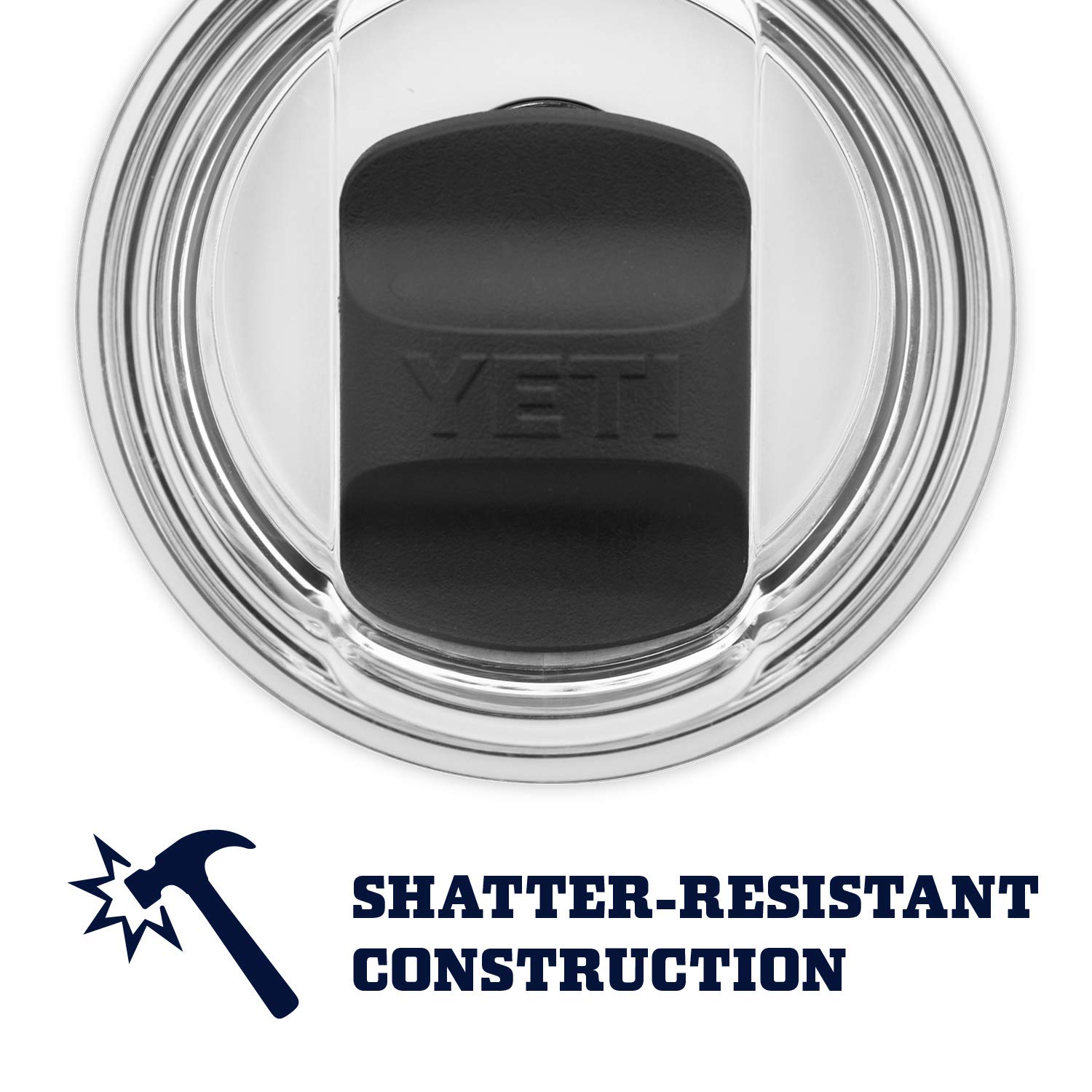 YETI Rambler Weinglas 10 oz – Vakuumisoliert, Edelstahl mit MagSlider Deckel, Seafoam