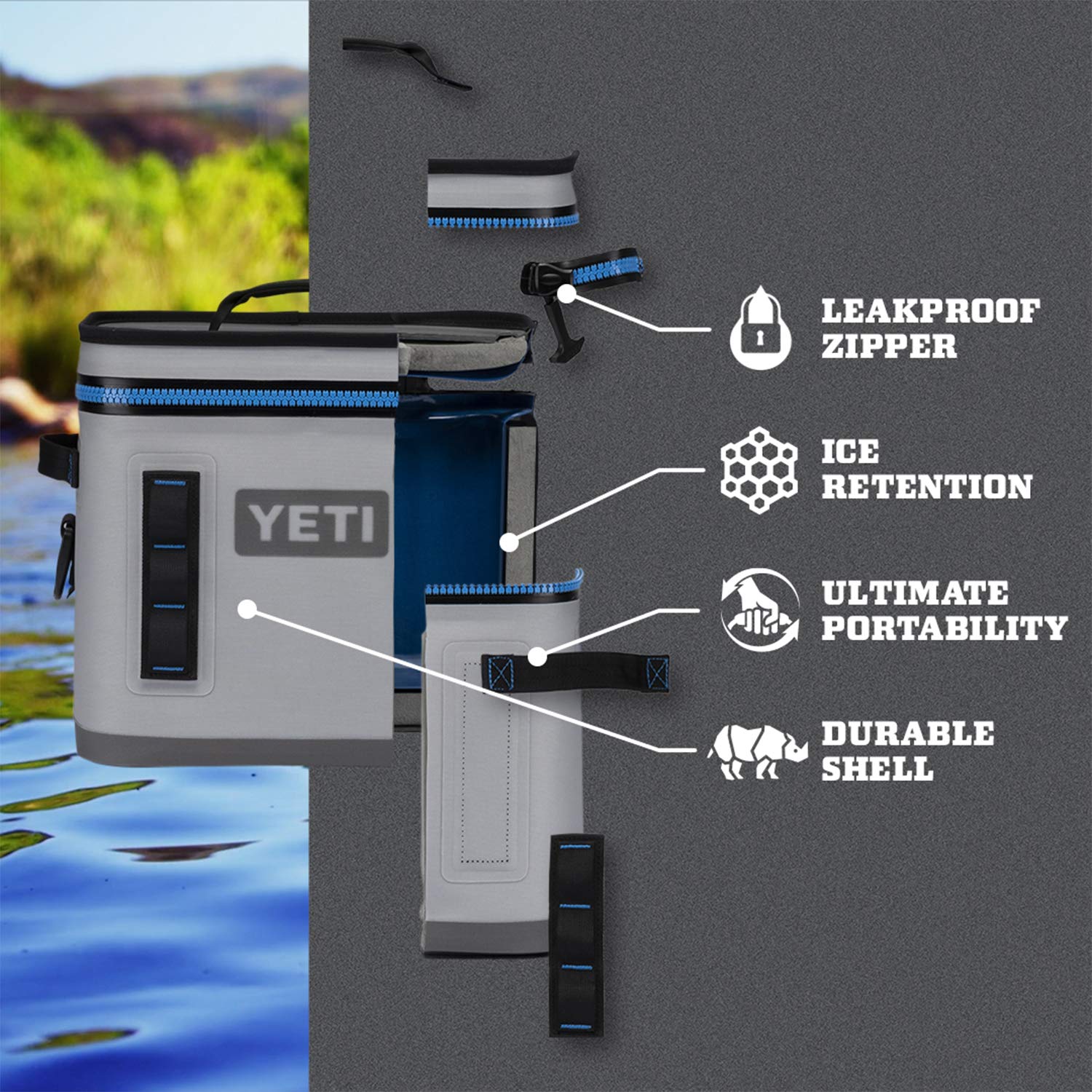 YETI Hopper Flip 12 Tragbare Kühlbox