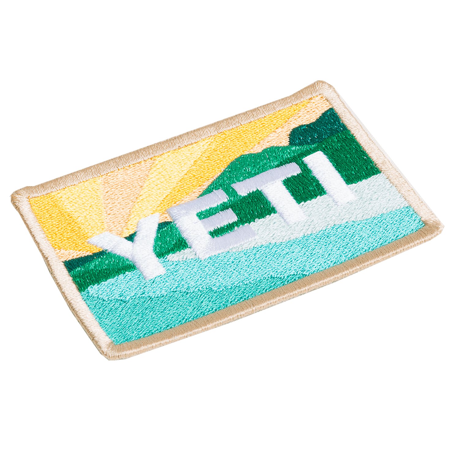 YETI Klett-Patch 5 x 7,5 cm – für Rucksäcke, Kühltaschen und Zubehör